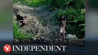 Video shows uncontacted tribe near Indonesia's nickel mine