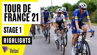 Tour de France 2021: Stage 1 Race Highlights