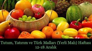 Tutum, Yatırım ve Türk Malları (Yerli Malı) Haftası | Yerli Malı Haftası Atasözleri | WhatsApp Durum