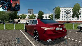 City Car Driving - Toyota Camry 2018 Fast Driving | Logitech g29 gameplay