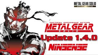 Update 1.4.0 Metal Gear Solid Master Collection Vol. 1 Nintendo Switch Live!