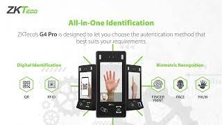 G4 Pro All-In-One Identification for Access Control | ZKTeco Europe