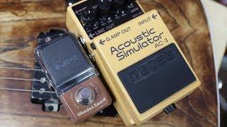 BEST ACOUSTIC SIMULATOR: Boss AC-3 vs Joyo Wooden Sound Comparison