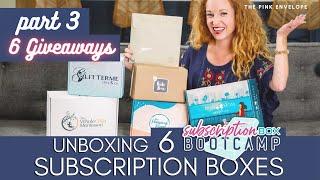 6 NEW SUBSCRIPTION BOXES in this Haul - Dog Mom Box, Kids Chores Box, Stationary Subscription Box
