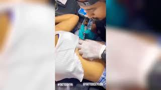 ️ Kavindya #tattoo #new #tiktokhub #srilanka #viralvideo 