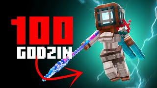 100 GODZIN by POKONAĆ NAJSILNIEJSZEGO BOSSA w MINECRAFT