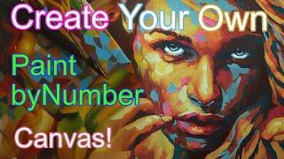 DIY Paint by Number Canvas: Create Your Own Masterpiece! | QT Paper