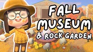 Fall Museum and Rock Garden | Let's Play | Animal Crossing New Horizons