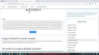 Free Online Image to Base64 Converter
