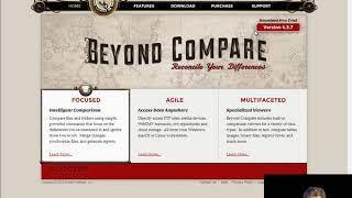 Beyond Compare: a file, text, image and more comparison tool