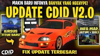 INFORMASI BARU UPDATE TERBESAR CDID V2.0 ! MAP JATIM + AIRSUS - Car Driving Indonesia Roblox