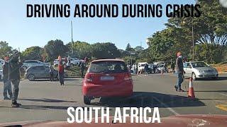 SOUTH AFRICA CRISIS - DRIVING AROUND AND FETCHING MY DAUGHTER IN THE MIDST OF CRISIS (Pinay in S.A.)