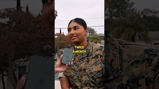 How Much A Female Cpl In The Marine Corps Gets Paid!  #military #marines #army #navy #airforce