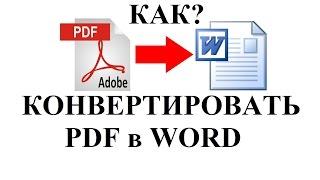 Как конвертировать pdf в word. Компьютер с Леной Брайн.