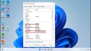 How to Check Any Video Resolution & Frame Rate in Windows PC