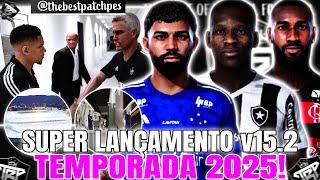 PATCH THE BEST v15.2 2025 - BRASILEIRÃO A,B,C 100%, +700 ESTÁDIOS, +9000 FACES!! - PES 2021