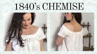 1840’s Chemise-Making