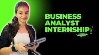 CRACK BUSINESS ANALYST INTERNSHIP AS FRESHER 2025.