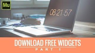 Download 15 Free Adobe Muse widgets - part 1/2