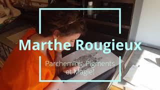 Portrait - Marthe Rougieux Enluminure, Gravure et Calligraphie