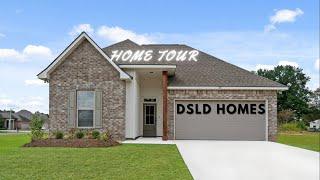 New Construction Home Tour in Carencro Louisiana Abbey Court by DSLD Homes