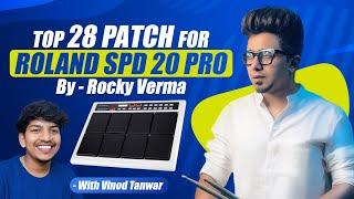 Best 28 Patches For Roland Octapad SPD 20 Pro @rockyverma9028 @TanwarTechnicalMusicCall 8743892064