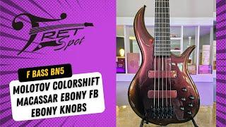 F Bass BN5: Molotov Colorshift Magic – A Visual and Sonic Powerhouse!