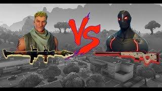 NOSCOPE SNIPER VS RPG FIGHT! | FORTNITE BEST MOMENTS |  Fortnite