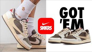How to Cop on Snkrs App Manual : Snkrs app how to cop travis scott reverse mocha