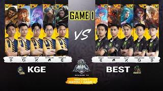 BOUNTEE ESPORTS VS KING EMPIRE - GAME 1 | MPL MALAYSIA MUSIM 13 | BEST VS KGE [BM]