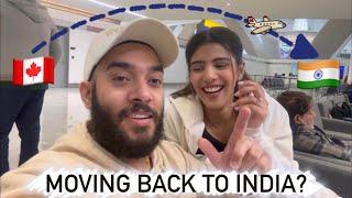Are we MOVING back to India? | CANADA to INDIA | Reverse Immigration? | Etihad Experience