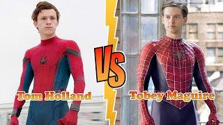 Tom Holland VS Tobey Maguire Transformation 2023  Who Is Better Spiderman ?