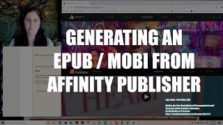 Generating an EPUB or MOBI file from Affinity Publisher using Calibre and SIGIL