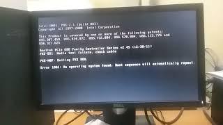 Error 1962 no operating system found lenovo fix