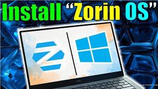 How to Install Zorin OS with Dual Boot