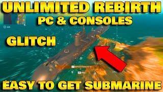 *NEW* UNLIMITED REBIRTH ISLAND MAP GLITCH COMPLETE THE SUBMARINE EASTER EGG NOW!  WARZONE3/GLITCHES