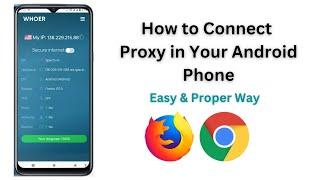 How to Setup Proxy in Your Android Phone | Easy & Proper Way