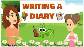 How to Write a Diary   | English with Teacher Joan