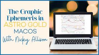 The Graphic Ephemeris in Astro Gold macOS