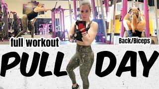 Pull Day: Back & Bicep Workout: Nicole Burgess Fitness