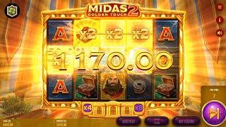  Midas Golden Touch 2 (Thunderkick)  Viewer Lands Epic Big Win!