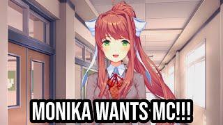 Monika Wants MC To Join!!! (DDLC MOD The Rising Night) Part 3