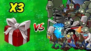 PVZ 1 Hybrid Challenge - 3 Random Hybrid Boxes Vs All Zombies - Who Will Win ?