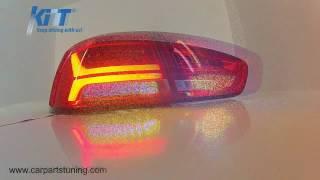 LED Taillights Mitsubishi Lancer 08+ / Mitsubishi EVO X 08 + Rear Lamp - RM03DLRC by KiTT Tuning