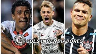 GOLS do CORINTHIANS que INCENDIARAM a FIEL