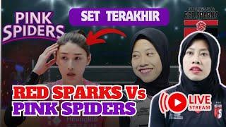 LIVE RED SPARKS VS PINK SPIDERS V-LEAGUE KOVO VOLLY BALL KOREAN| LIGA VOLI KOREA 2024/2025