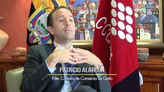 Patricio Alarcón - Pdte. Cámara de Comercio de Quito