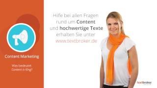 Was bedeutet "Content is King"? In 2 Minuten zum Content-Experten