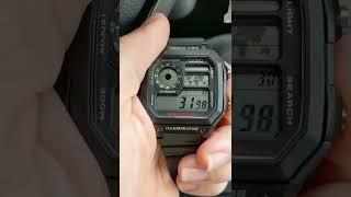 LCD test Casio AE-1200WH