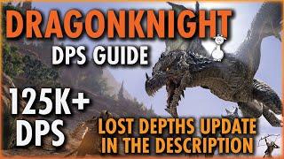 Dragonknight PvE Guide | 125k+ DPS | Link to Lost Depths Written Guide in the Description | ESO
